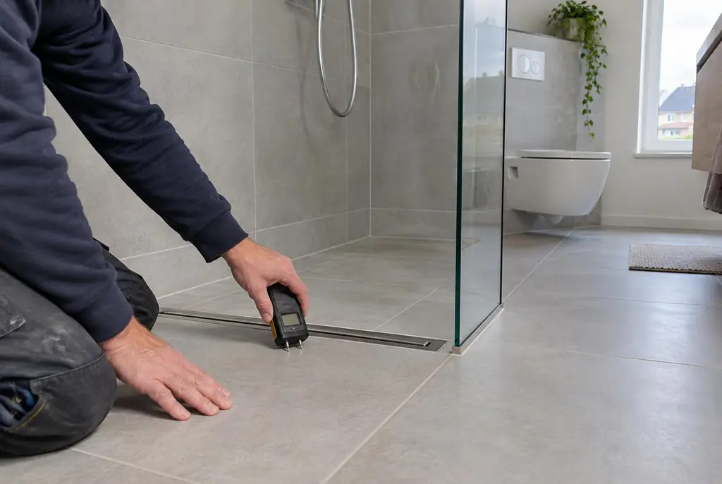 Lekdetectie Bennekom – badkamer in een nieuwbouwwoning